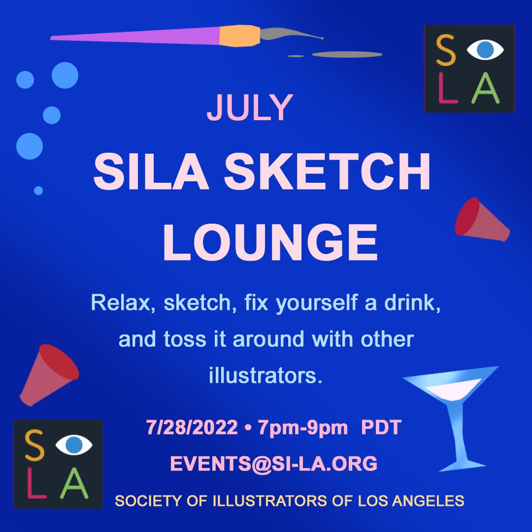july sila sketch lounge flyer