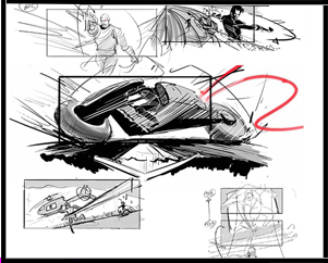 Jeff Errico: Design the Shot: Live Action Storyboarding ~ March 3rd & 4th ~ $500 10am to 6pm
