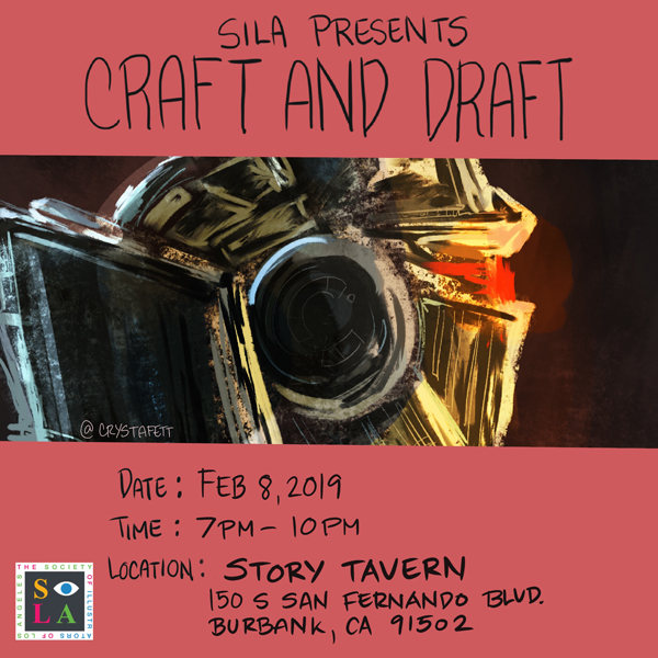 First 2019 Craft and Draft: Friday, February 8!