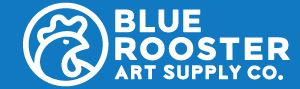 Blue Rooster Art Supply Logo