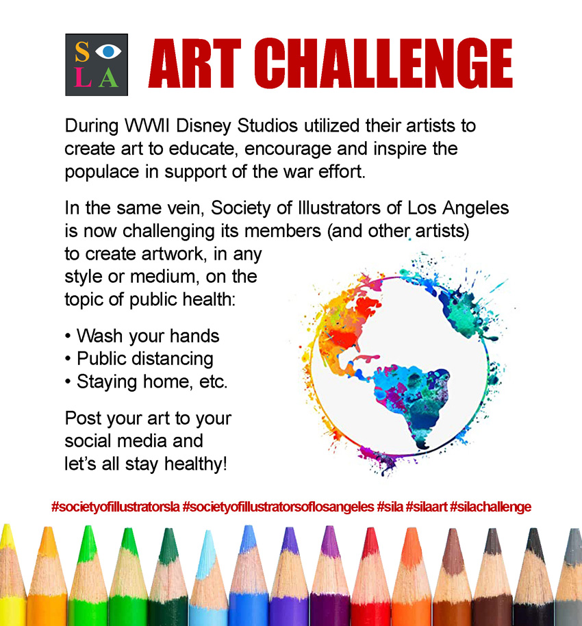 HELLO SILA MEMBERS ~ ART CHALLENGE!