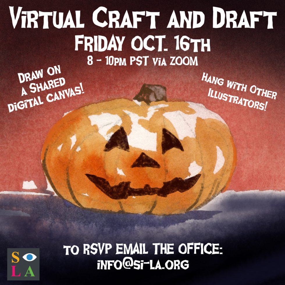 Virtual Craft and Draft ~ Friday October 16, 2020 via Zoom ~ 8pm-10pm PDT