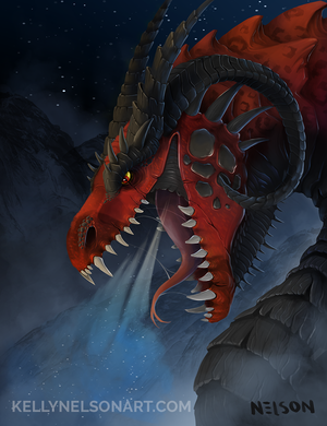 Crimson Mountain Dragon