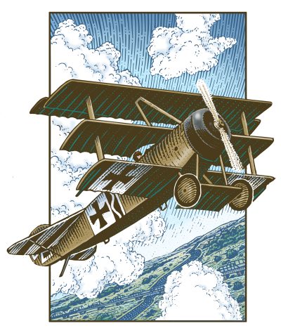 Stephen Harrington Fokker Triplane