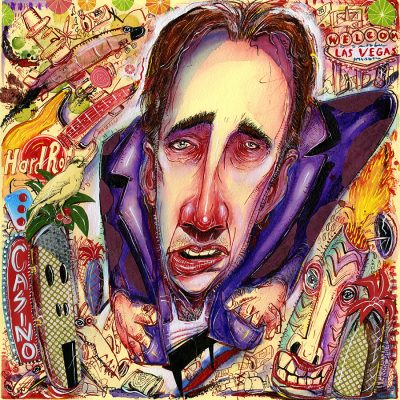 Mr. Las Vegas Nicolas Cage Dessert Companion Magazine by Rick Sealock
