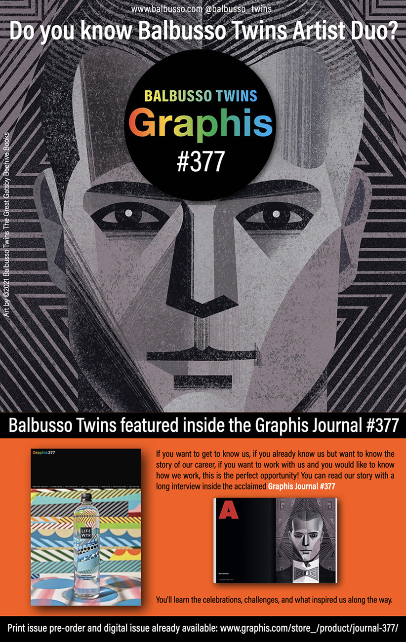 Balbusso Twins in Graphis Journal