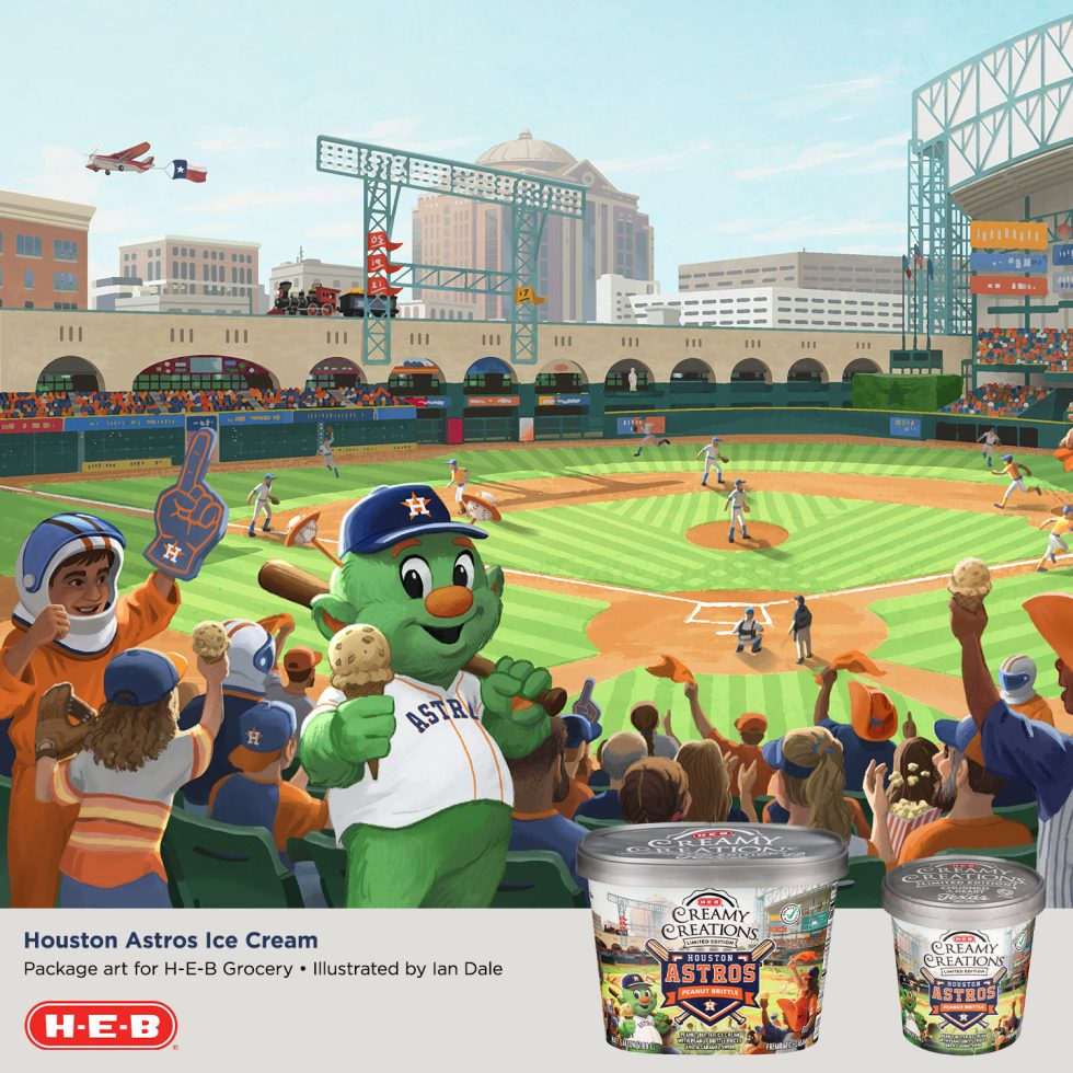 Houston Astros Ice Cream