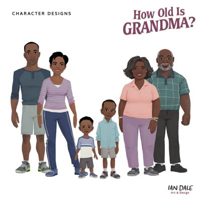 Character Designs - How Old is Grandma?