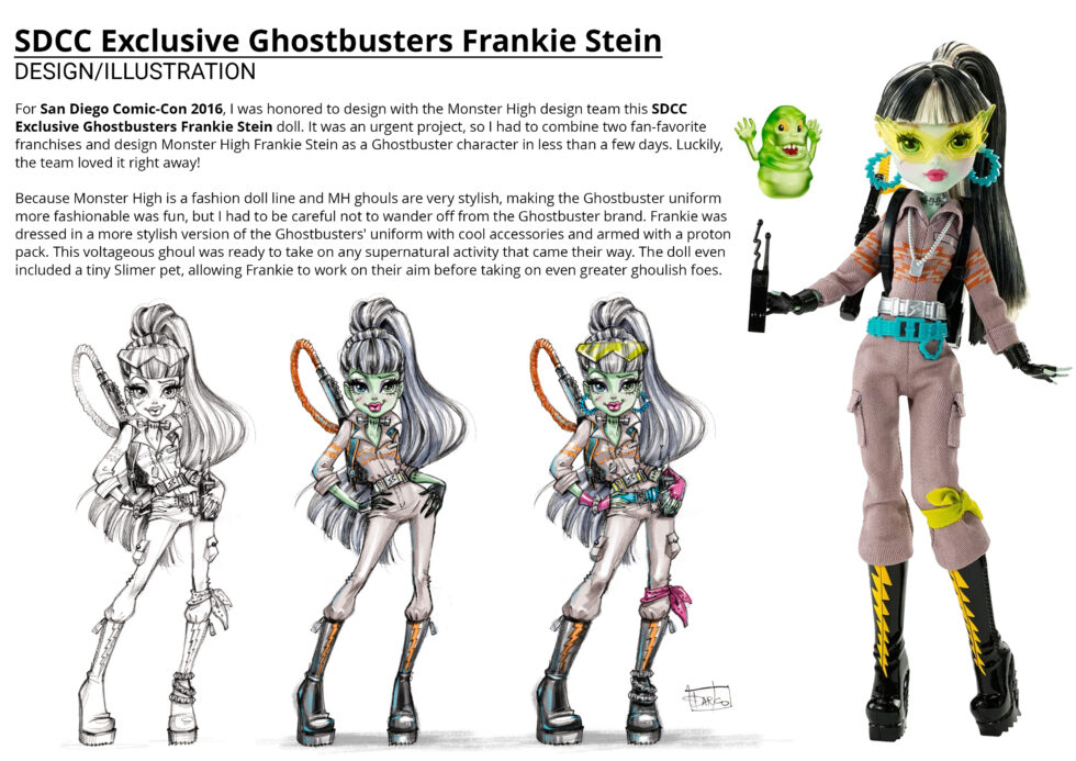 Frankie Stein Ghoustbusters
