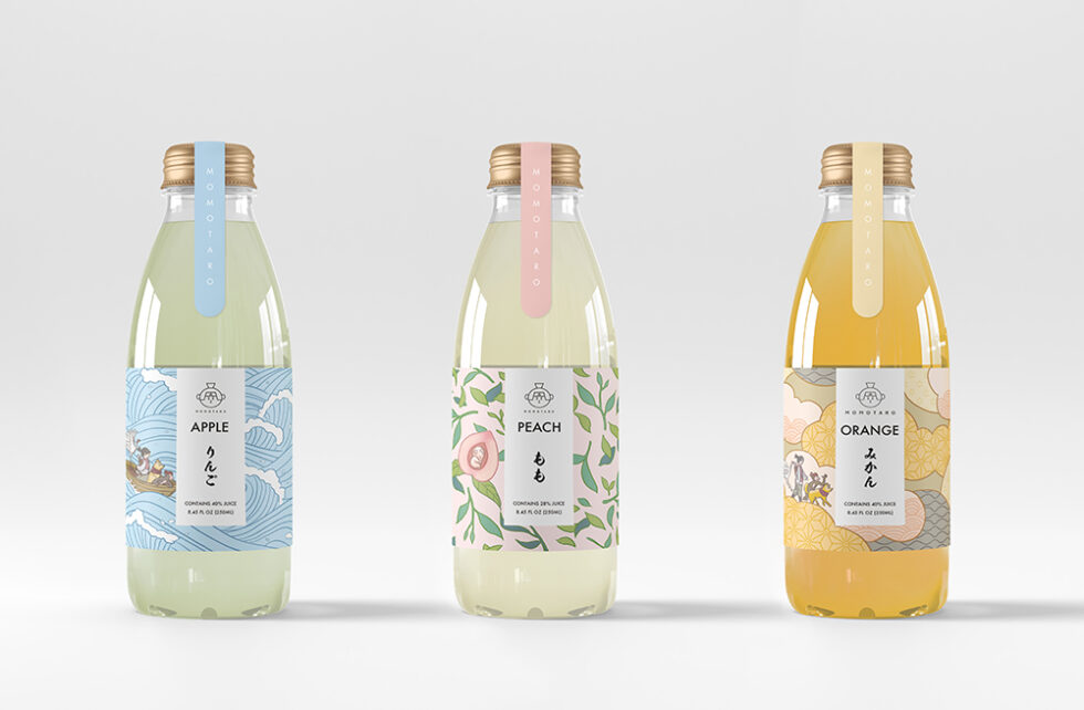 Momotaro Bottle Design