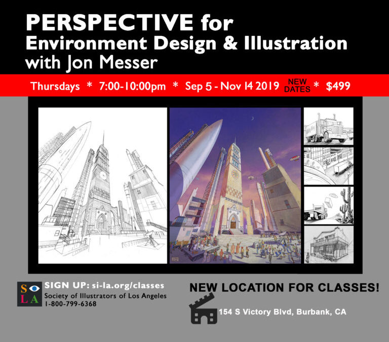 Perspective For Environment Design & Illustration with Jon Messer