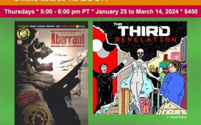 ****Writing Longform Comics: Graphic Novels & Series With Jim Higgins February 1 to March 21, 2024 ~ 5pm – 8pm PT $450.00****